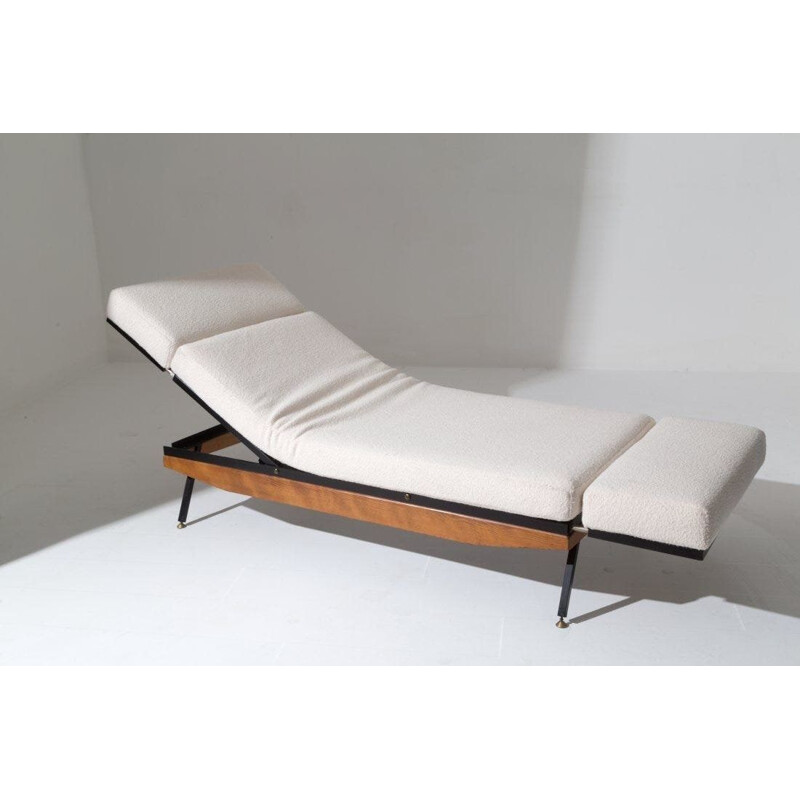 Modular vintage bench in wood by Gigi Radice  