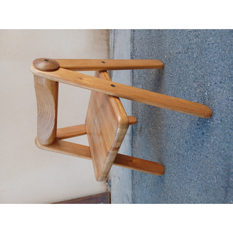 Vintage children's chair by Pierre Grosjean for Junior Design International, 1977