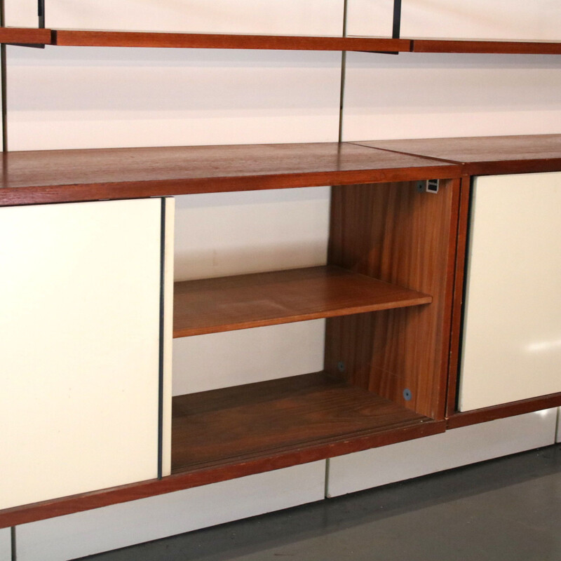 Vintage XL Japanese series wall unit by Cees Braakman for Pastoe, Netherlands 1960