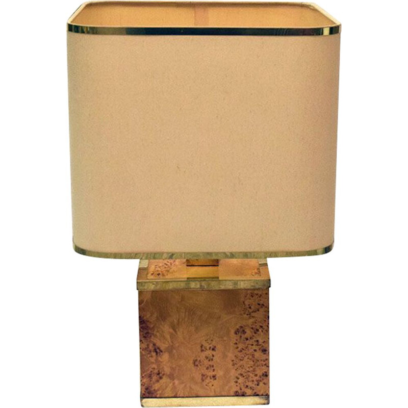 Vintage Romeo Rega radica table lamp, 1970s