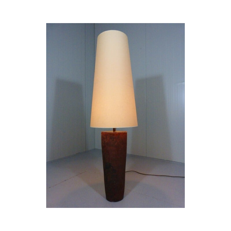 Floor Lamp in terracotta, Gerhard LiIEBENTHRON - 1960s