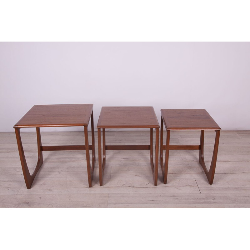 Vintage nesting tables by Victor Wilkins for G-Plan, 1970s