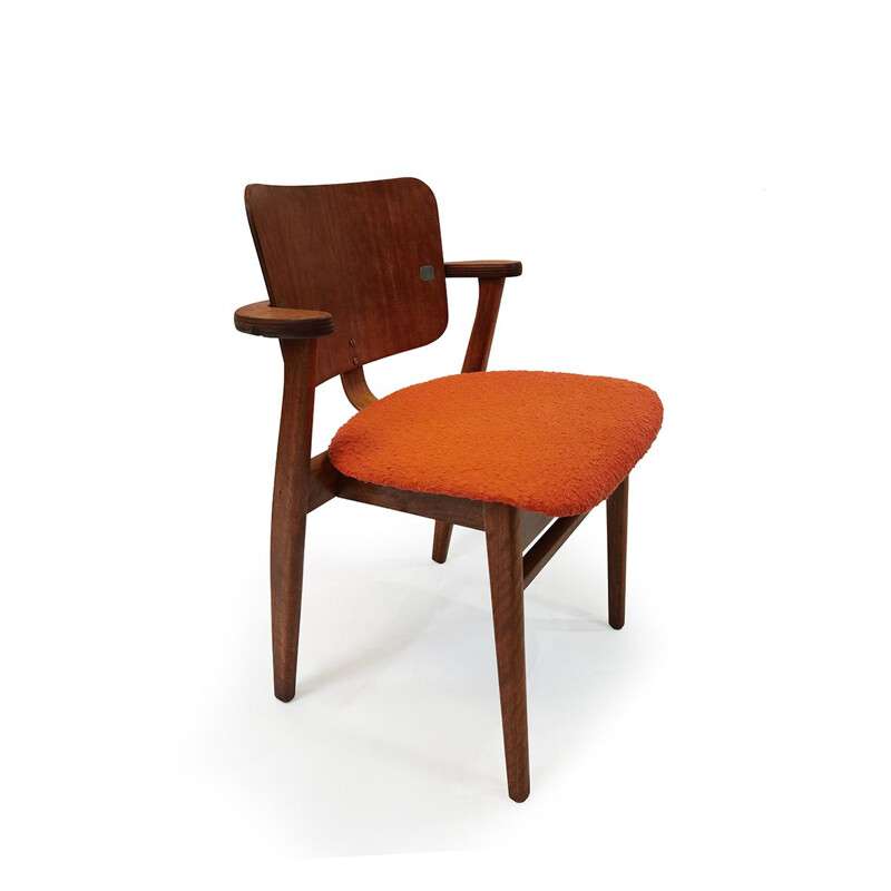 Pair of vintage chairs Domus by Ilmari Tapiovaara for De Coene