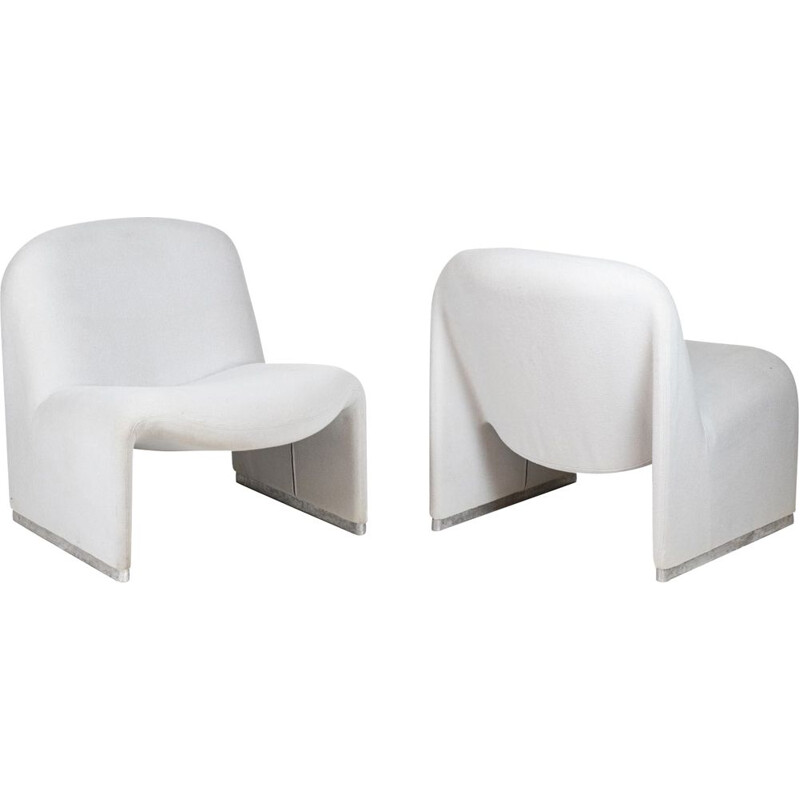 Pair of vintage armchairs "Alky" by Giancarlo Piretti for Anonima Castelli, 1970