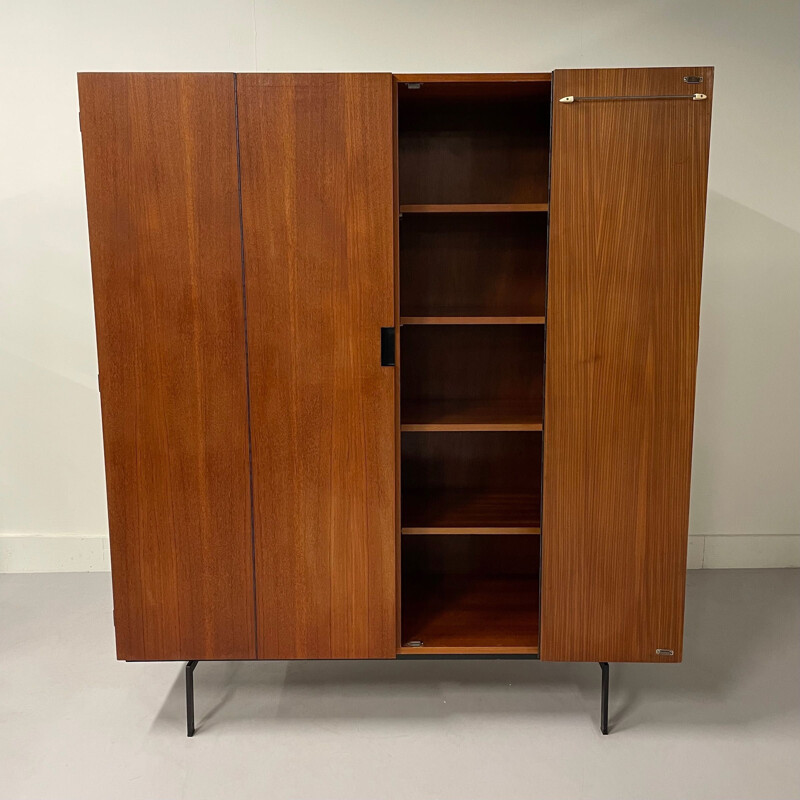 Teak vintage cabinet Ku14 by Cees Braakman for Pastoe, 1950s