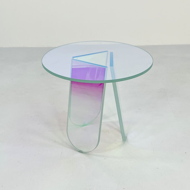 Shimmer vintage side table by Patricia Urquiola for Glas Italia, 2010s