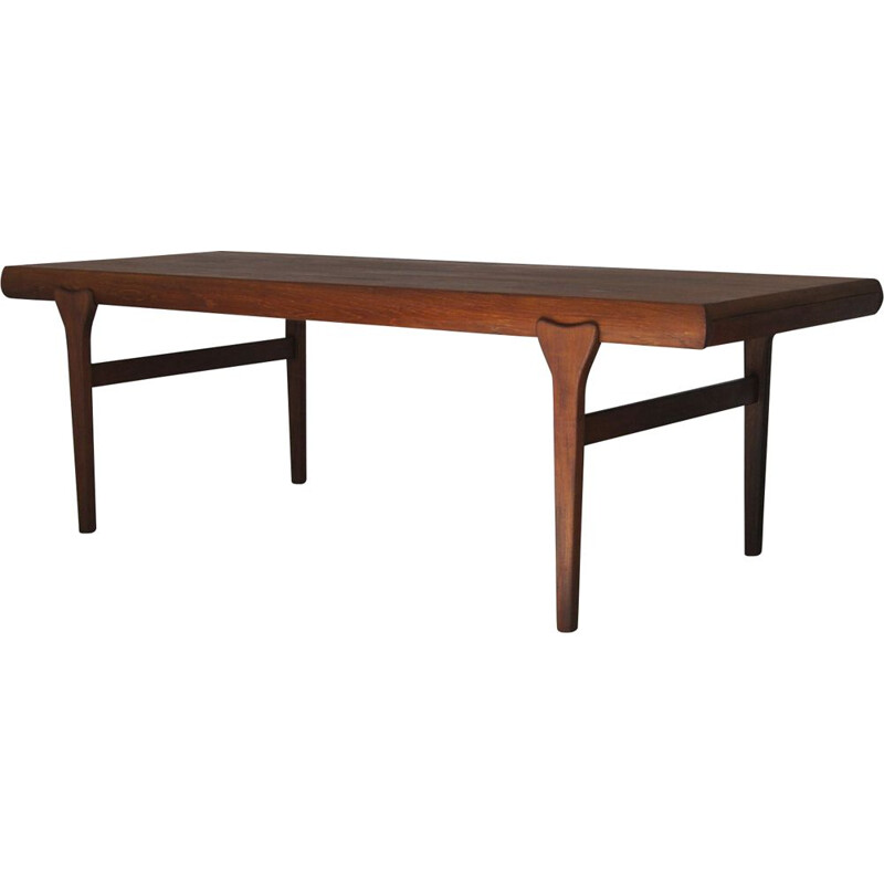 Mid-century Danish teak extendable coffee table by Johannes Andersen for Cfc Silkeborg, 1960s