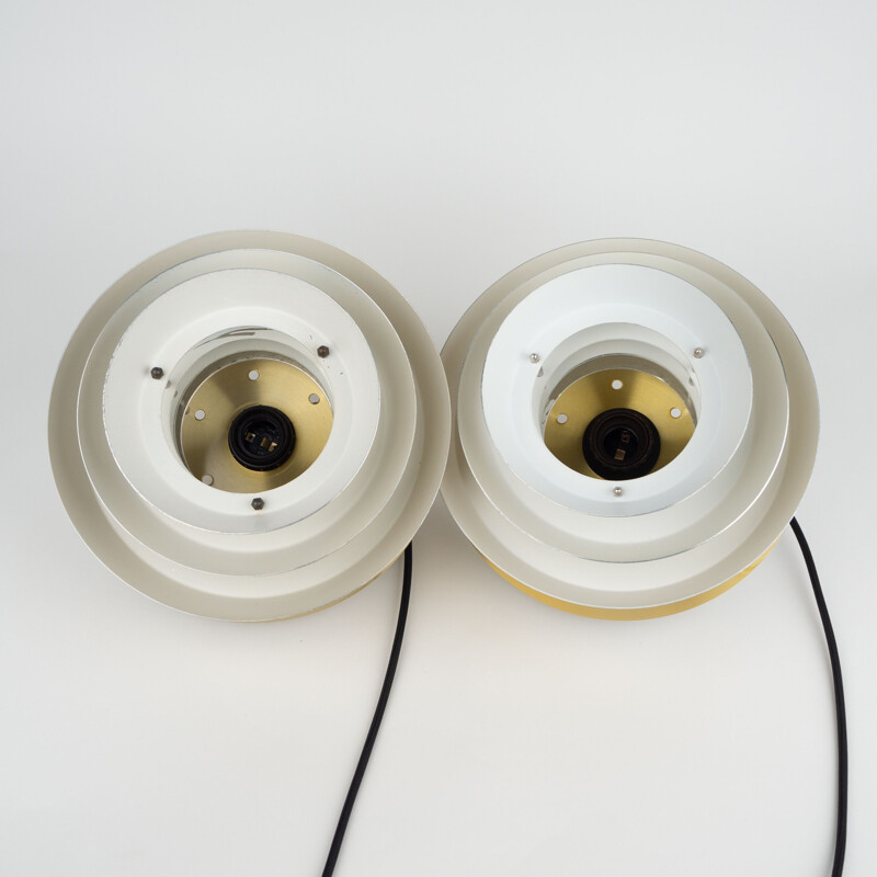 Pair of vintage Trava lamps by Carl Thore for Granhaga, 1960s