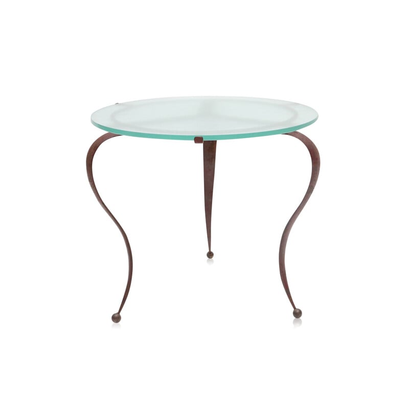 Occasional Table in wrought iron - 1940s