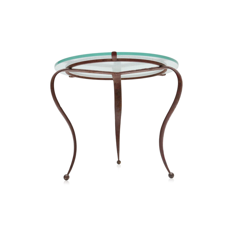 Occasional Table in wrought iron - 1940s