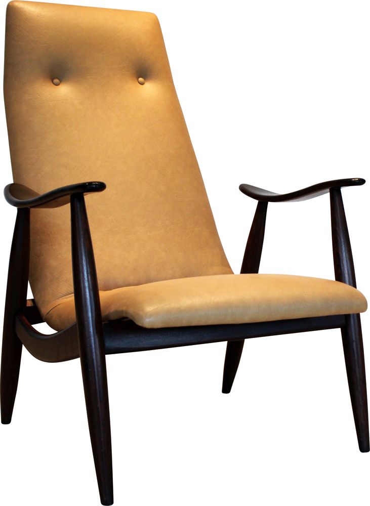 Senior Vintage Armchair In Solid Teak, How To Clean Vintage Upholstered Chair