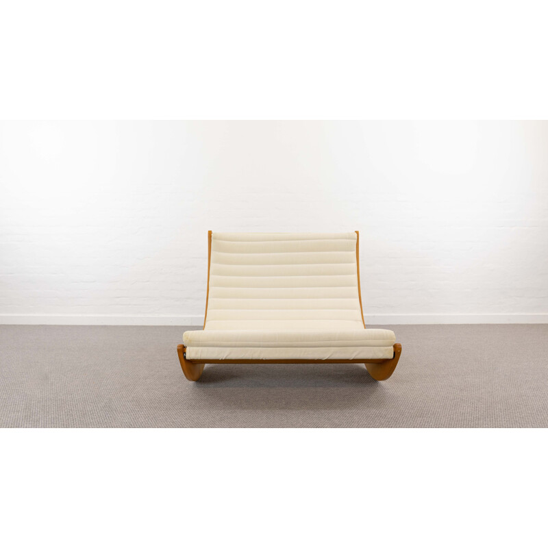 Vintage Tandem Relaxer 2for2 rocking chair by Verner Panton for Rosenthal, Germany 1974