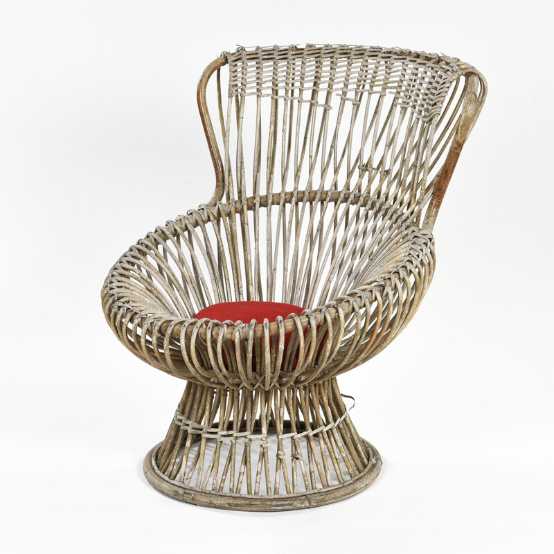 Vintage Margherita armchair by Franco Albini, 1970