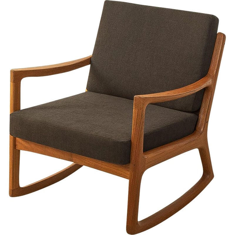 Vintage rocking chair by Ole Wanscher for France & Søn, Denmark 1960s