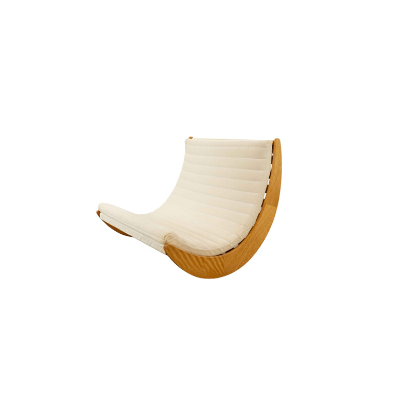 Vintage Tandem Relaxer 2for2 rocking chair by Verner Panton for Rosenthal, Germany 1974