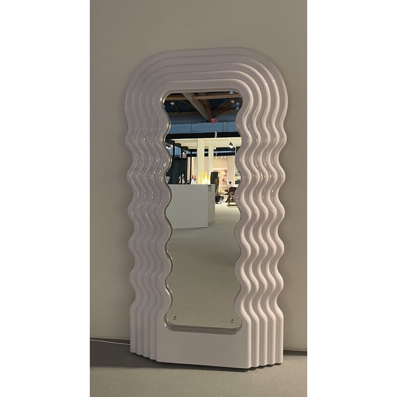Vintage Ultrafragola mirror lamp by Ettore Sottsass for Poltronova