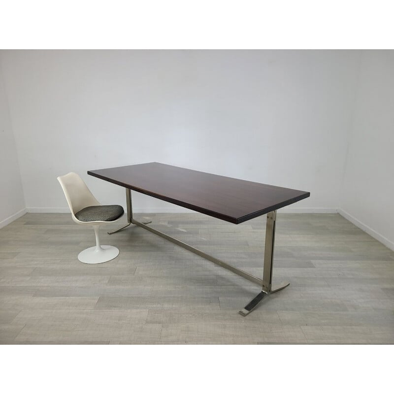 Vintage Formanova table in rosewood by G. Moscatelli, 1970
