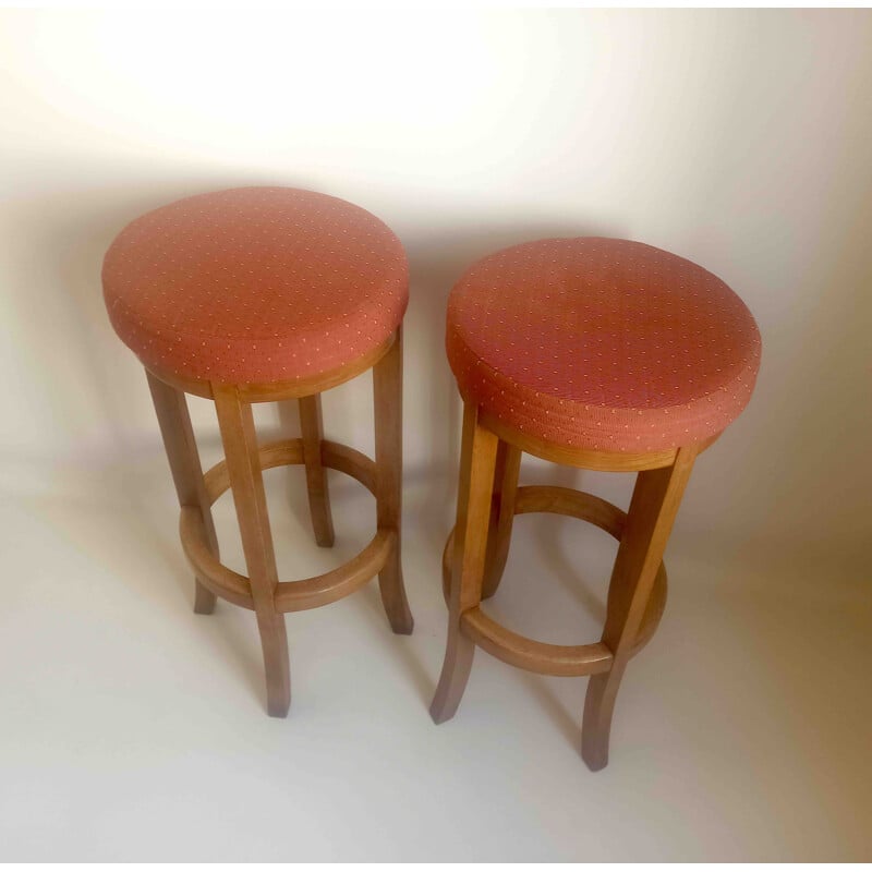 Pair of vintage bar stools, 1950s