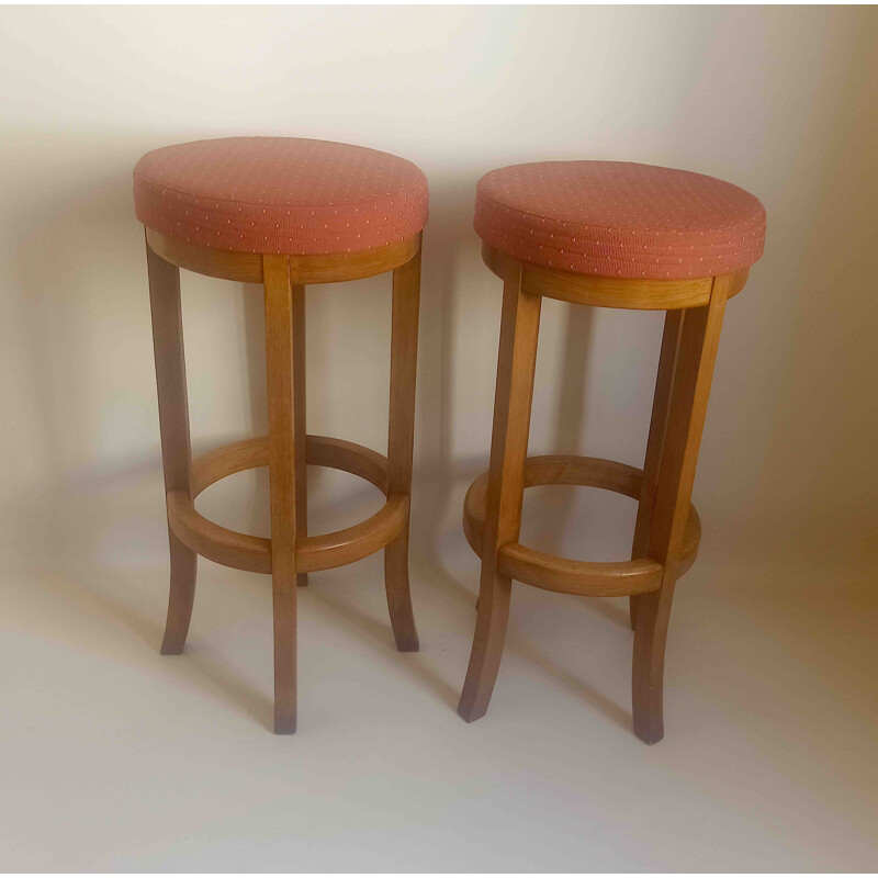 Pair of vintage bar stools, 1950s