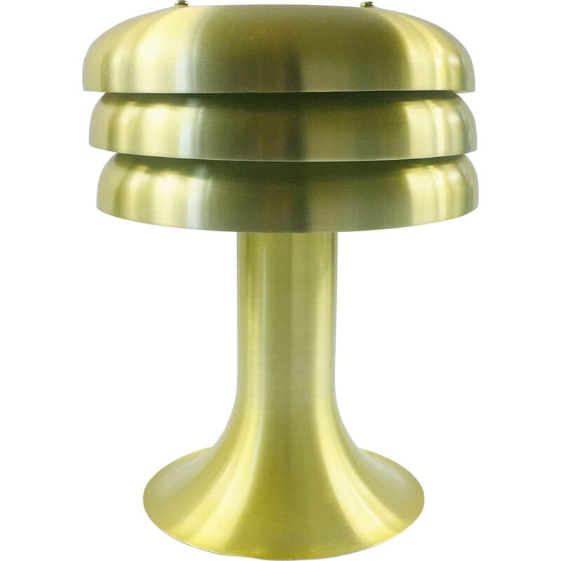 Vintage Mushroom-shaped model Bn-25 table lamp by Hans Agne Jakobsson for Markaryd, Sweden 1960s