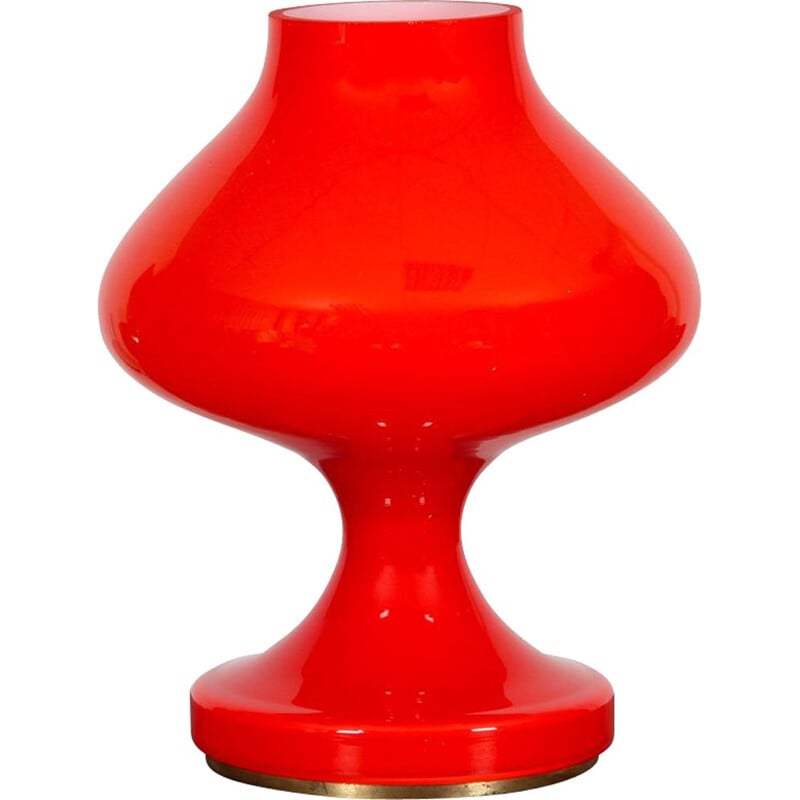 Vintage glass lamp by Stepan Tabery for Opp Jihlava, 1970