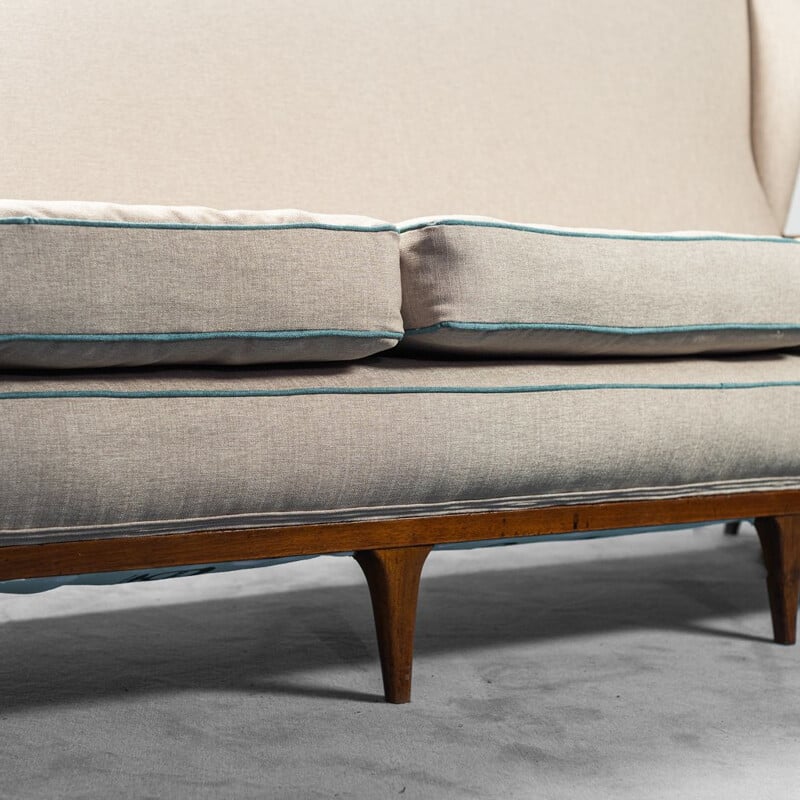 Vintage 3 seater sofa by Paolo Buffa, 1950s