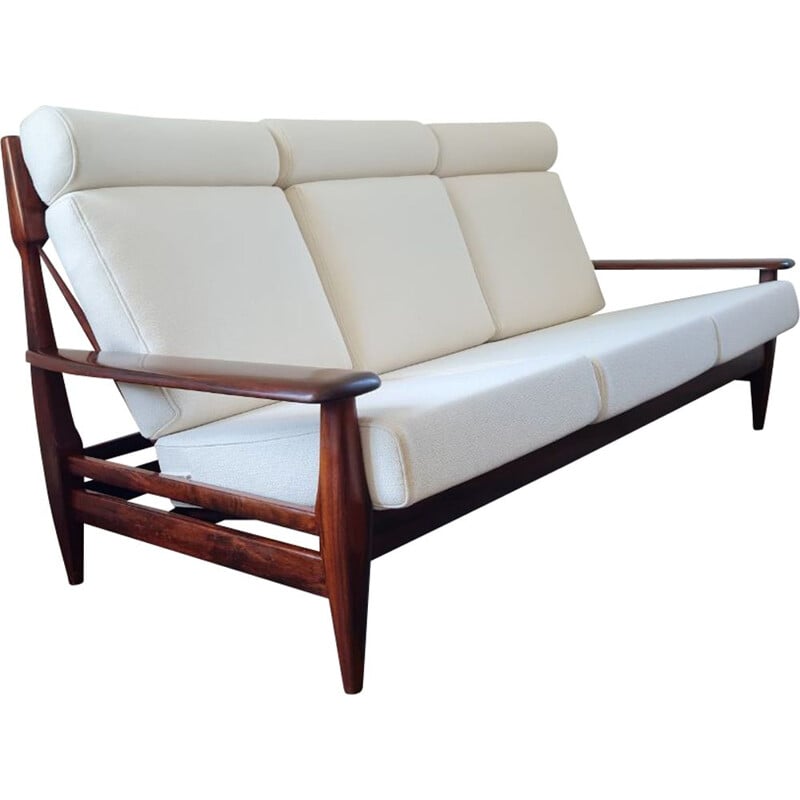 Mid century rosewood sofa, 1960-1970s