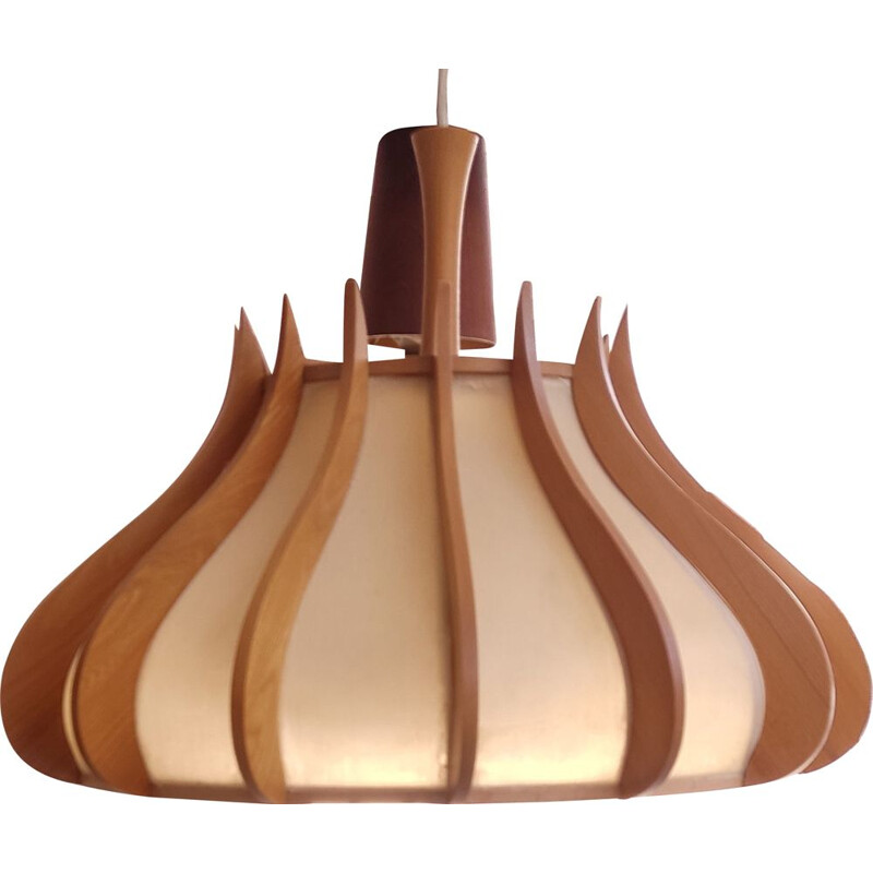 Vintage Scandinavian jellyfish pendant lamp