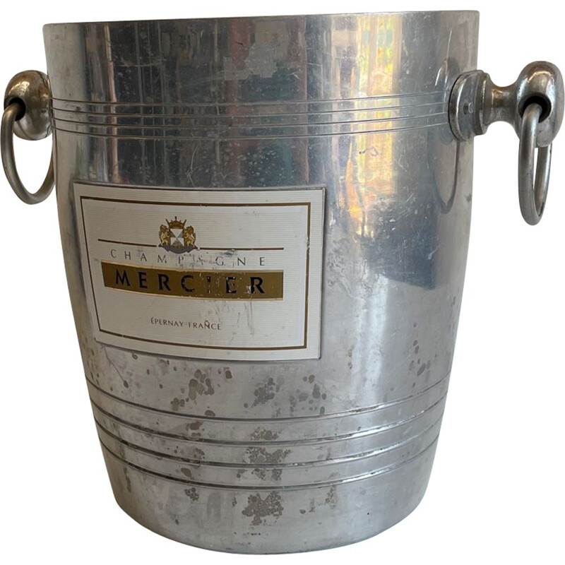 Vintage bistro champagne bucket Champagne Mercier Epernay, France