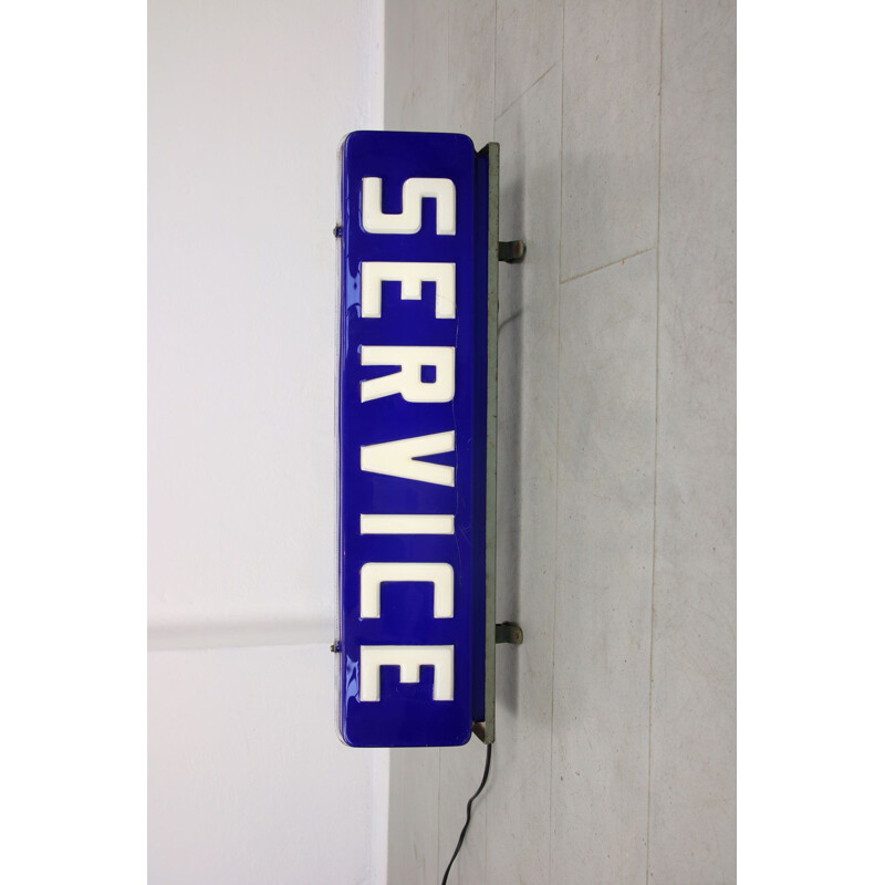 Vintage Italian "Service" Neon sign