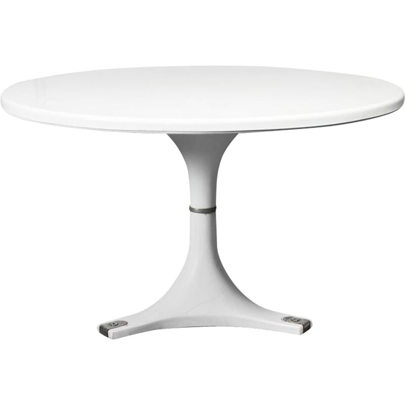 Vintage round dining table by Ignazio Gardella and Anna Castelli for Kartell, 1960s