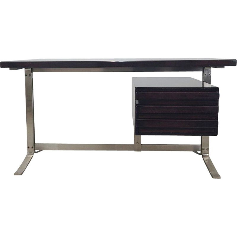 Vintage Formanova desk in rosewood by Gianni Moscatelli, 1970s