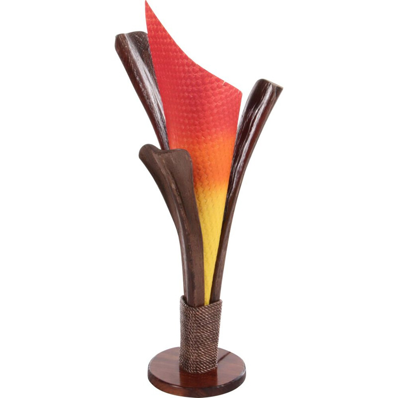 Vintage French floor lamp model Flame, 1980s