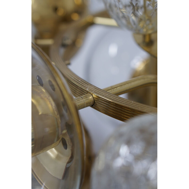 Vintage chandelier by Kamenicky Senov for J. Bejvl