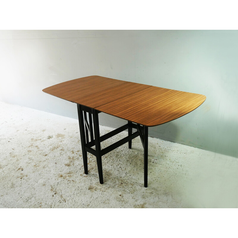 Mid Century Formica Topped Drop Leaf, Formica Kitchen Table With Leaf
