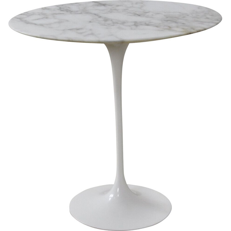 Vintage marble side table by Eero Saarinen for Knoll International, 1960