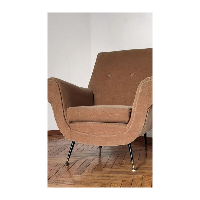 Vintage armchair by Gigi Radice for Minotti, 1950