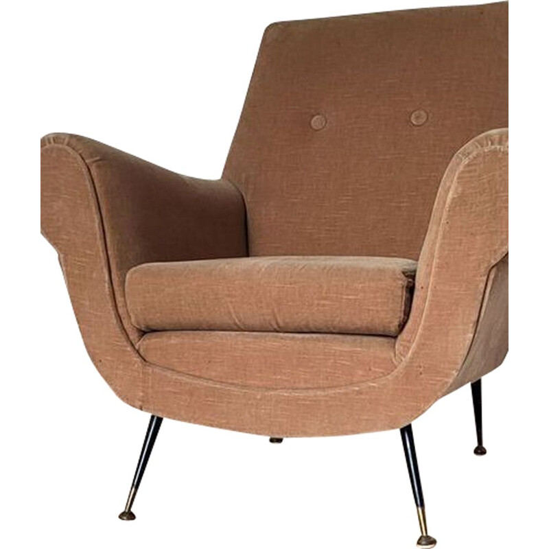 Vintage armchair by Gigi Radice for Minotti, 1950