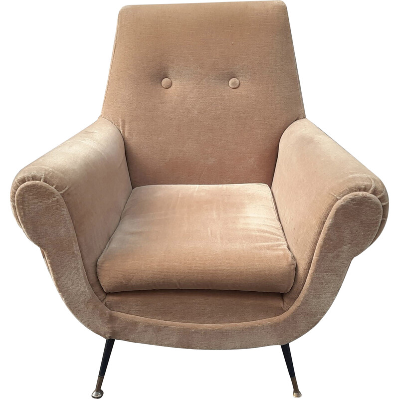 Vintage armchair by Gigi Radice for Minotti, Italy 1960s
