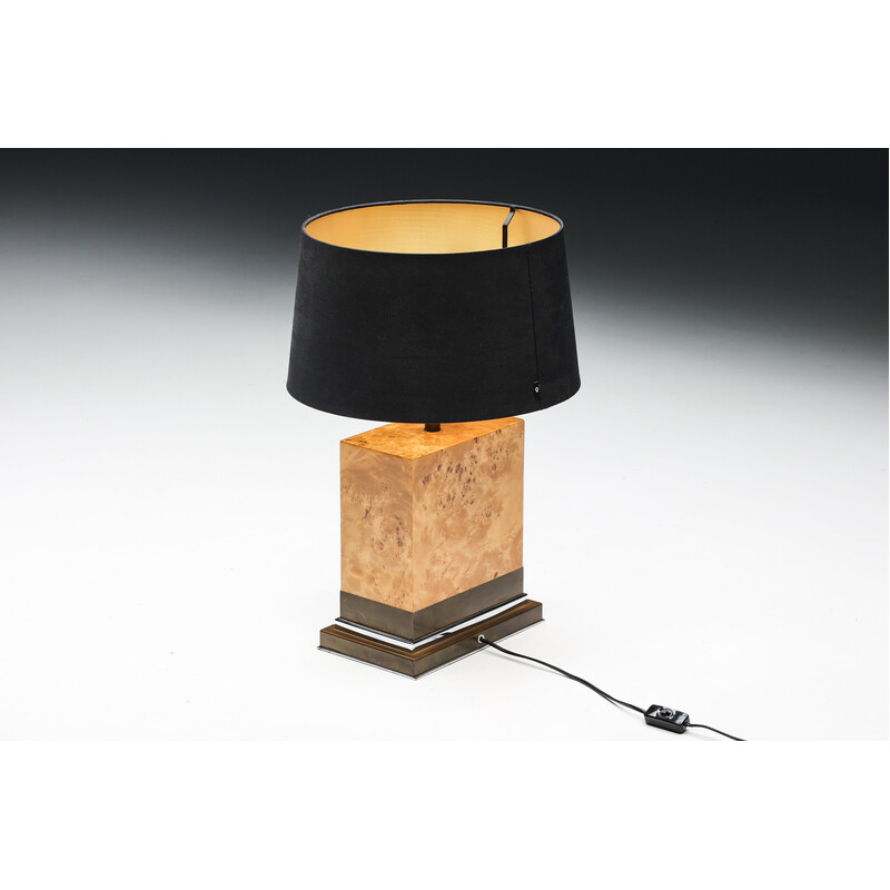 Vintage table lamp by Jean Claude Mahey, 1970s