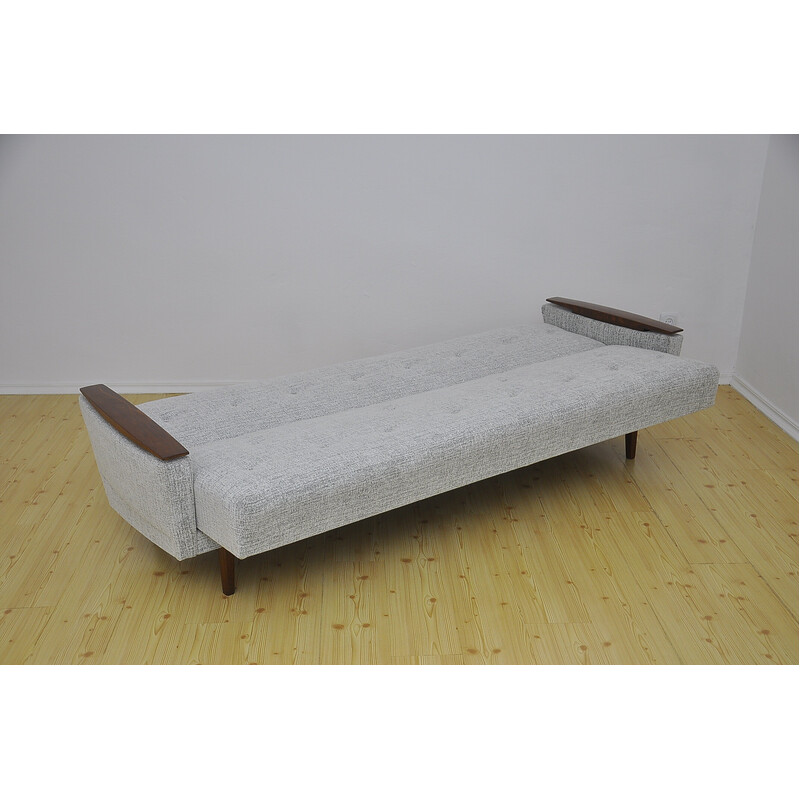 Mid-century Scandinavian four-seater sofa bed, 1960s