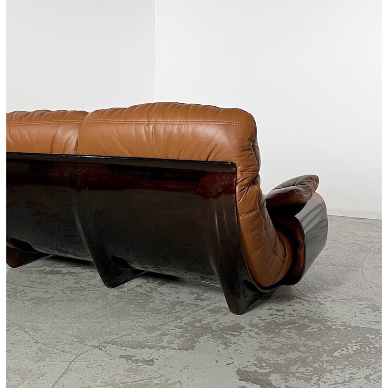 "Marsala" vintage sofa by Michel Ducaroy for Ligne Roset, 1971