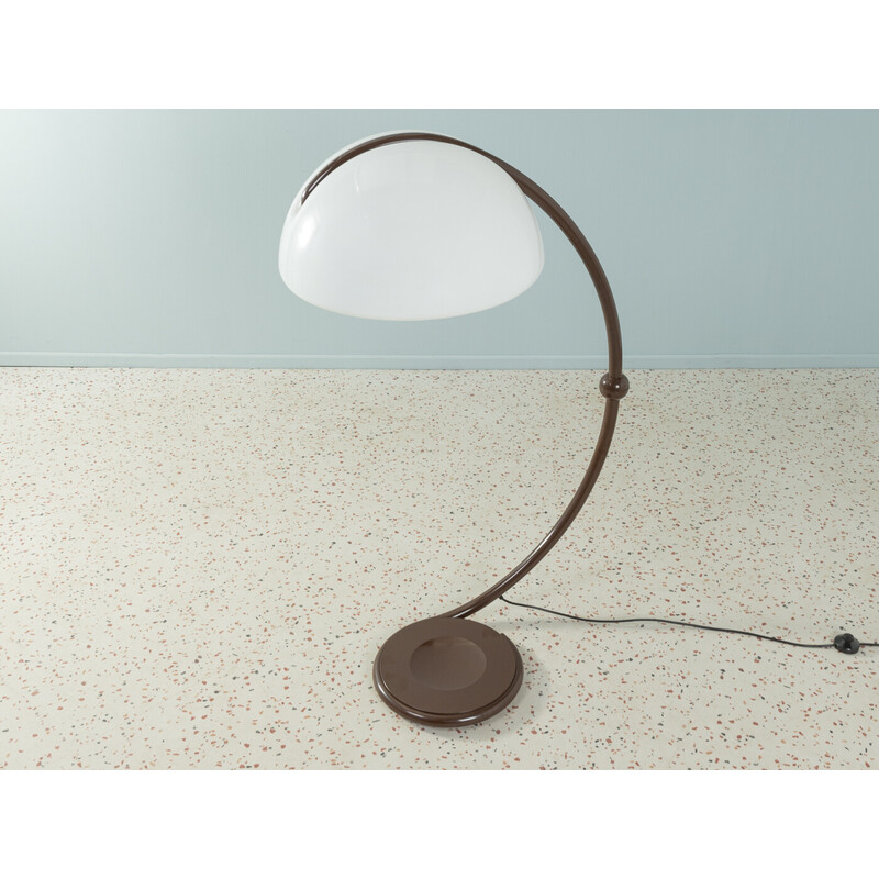 Vintage Serpente floor lamp model 2131 by Elio Martinelli for Martinelli Luce, Italy 1960s