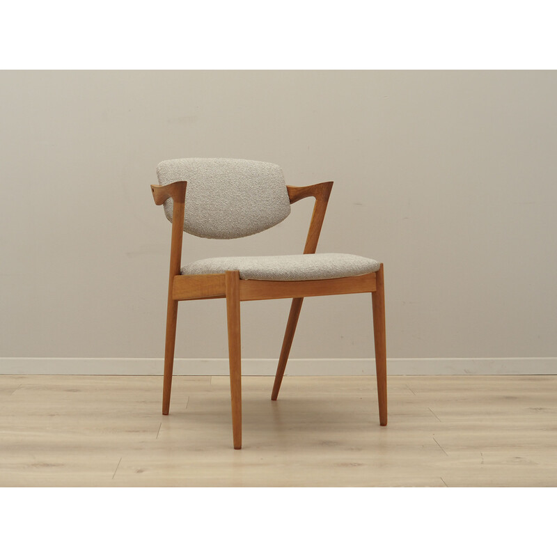 Set of 6 vintage ashwood chairs by Kai Kristiansen for Schou Andersen, 1960s