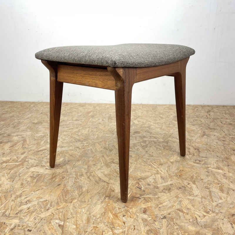Mid century dressing table stool, United Kingdom 1960s