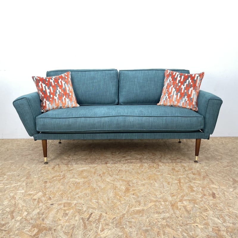 Vintage upholstered sofa, United Kingdom 1950s