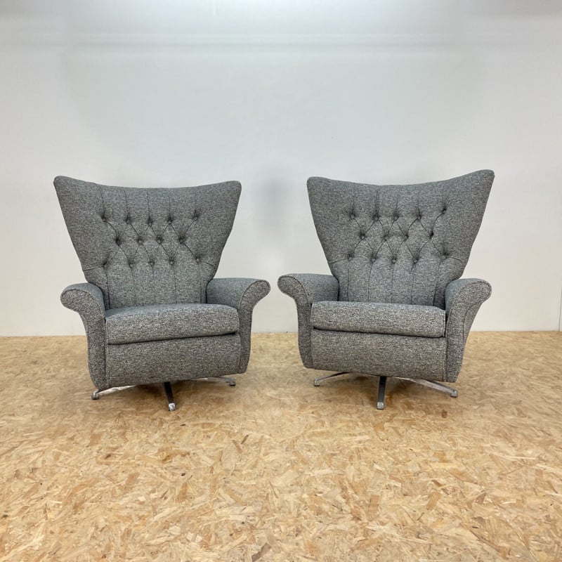 Mid century swivel armchair by Vono, United Kingdom 1960s