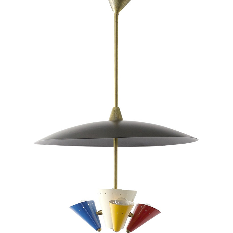 Pendant light by Stilnovo Italy - 1950s