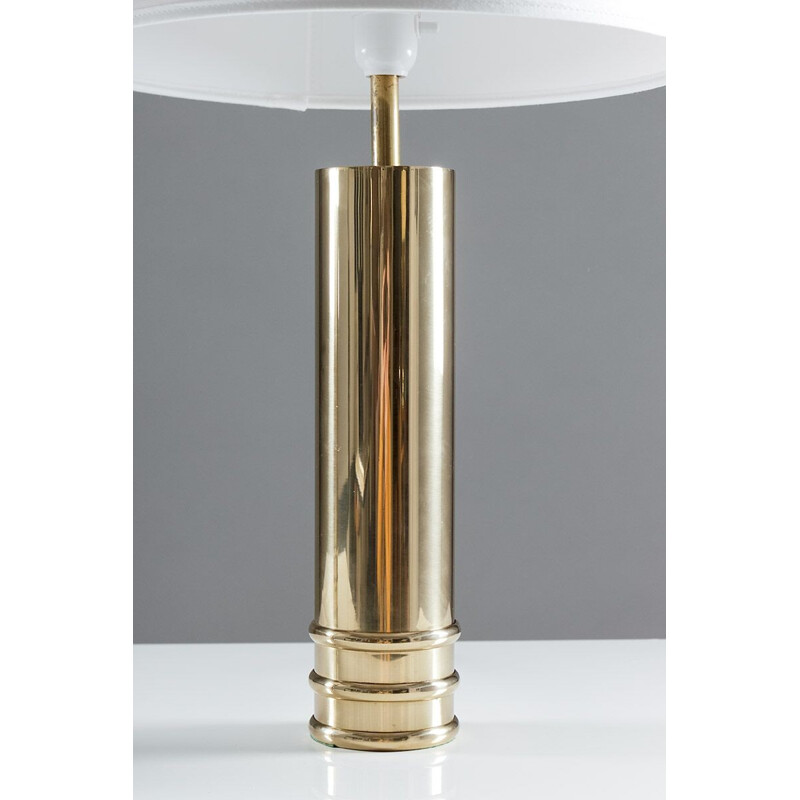 Pair of table lamps in brass by Bergboms - 1960s