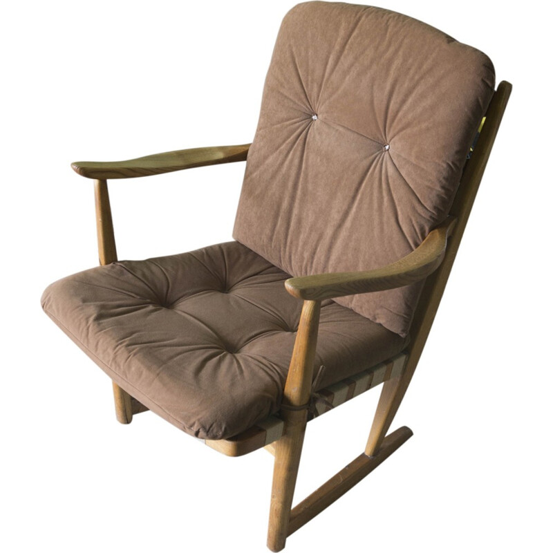 Pair of mid-century armchairs from Czechoslovakia - 1960s